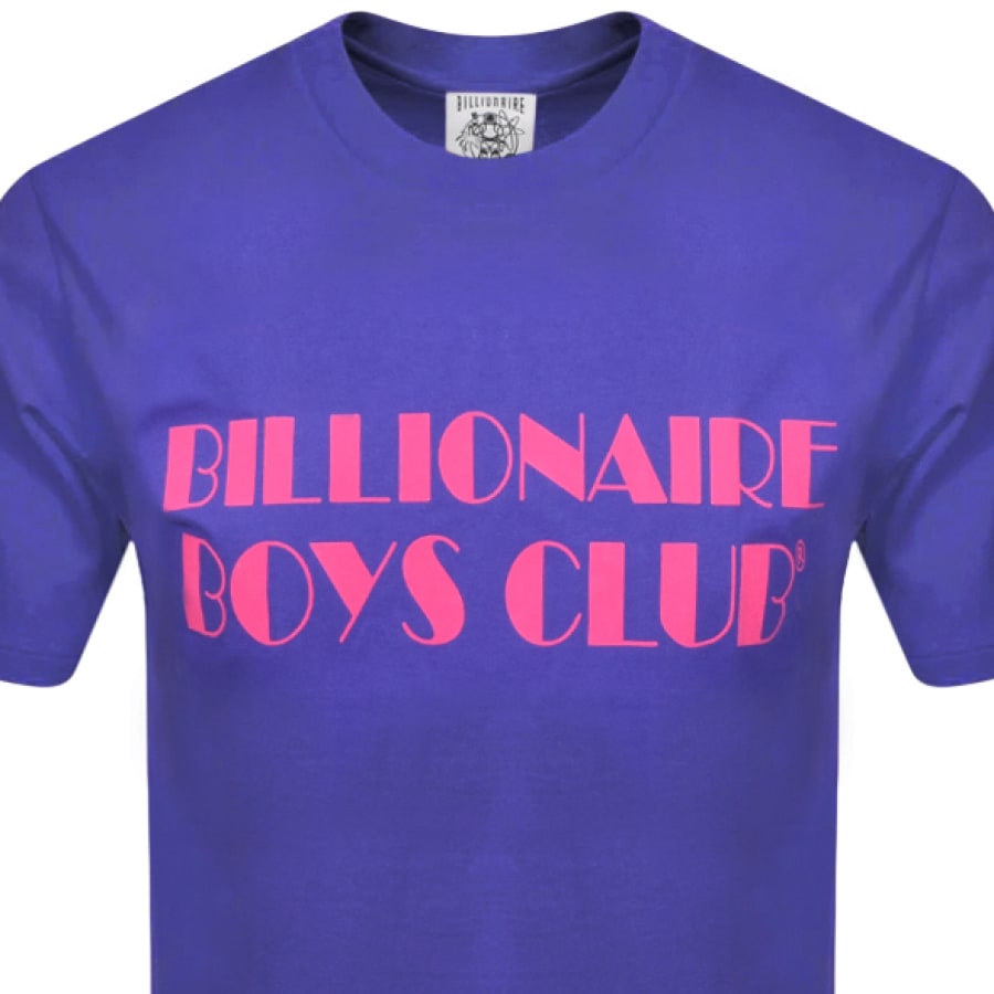 Alternative Image for ProductBillionaire Boys Club Logo T Shirt Purple2